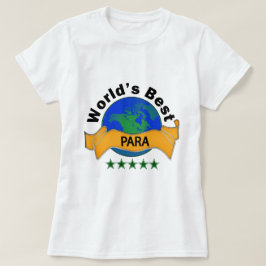 Camiseta Mejores Para del mundo