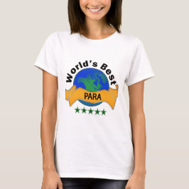 Camiseta Mejores Para del mundo