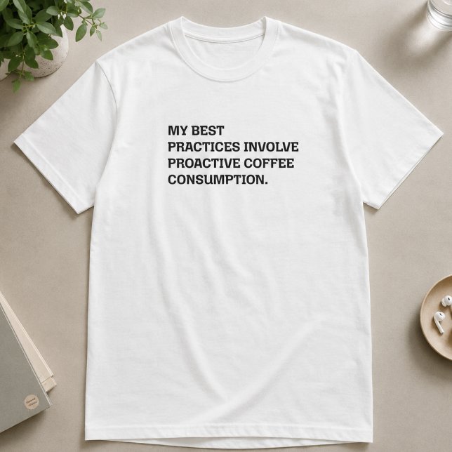 Camiseta Mejores Prácticas Consumo Proactivo de Café Divert (Subido por el creador)