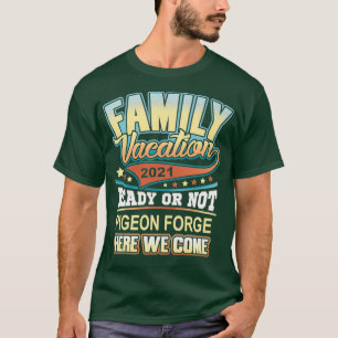 Camiseta Mejores Recuerdos de Pigeon Forge Family Vacation 