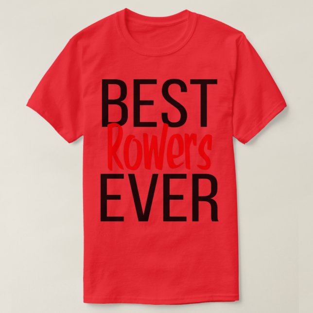 Camiseta Mejores Rowers (Diseño del anverso)
