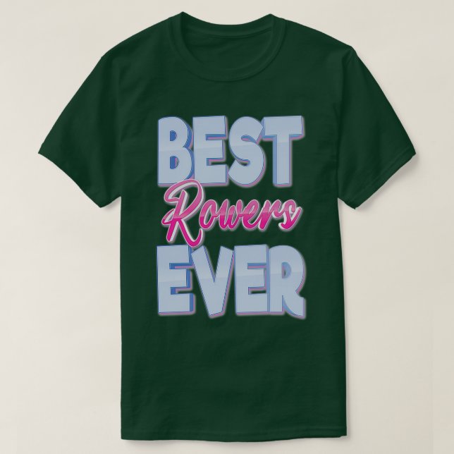 Camiseta Mejores Rowers Cada 1 (Diseño del anverso)