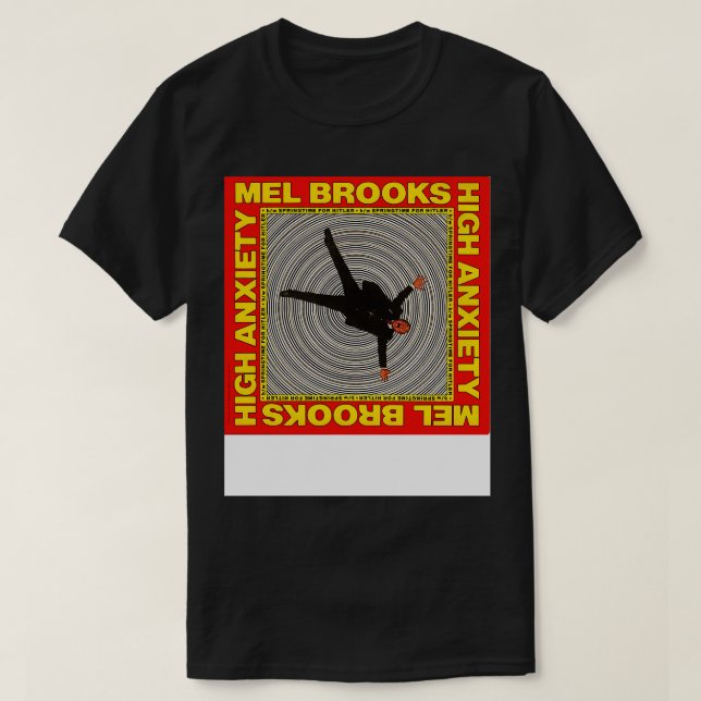 Camiseta Mel Brooks Alta Ansiedad (Diseño del anverso)