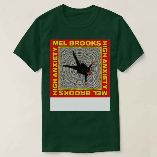 Camiseta Mel Brooks Alta Ansiedad (Diseño del anverso)