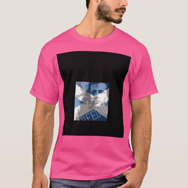 Camiseta Mel Gibson Bravehear (Anverso)