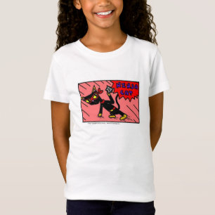Camiseta Mel NINJA CAT Chicas Baby Doll T-Shirt