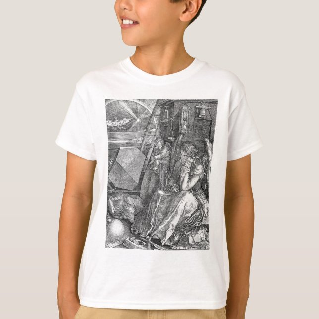 Camiseta Melancholia de Albrecht Durer (Anverso)
