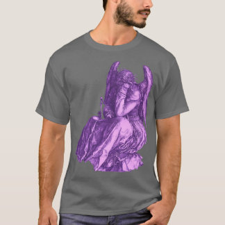 Camiseta Melancholia Durer púrpura