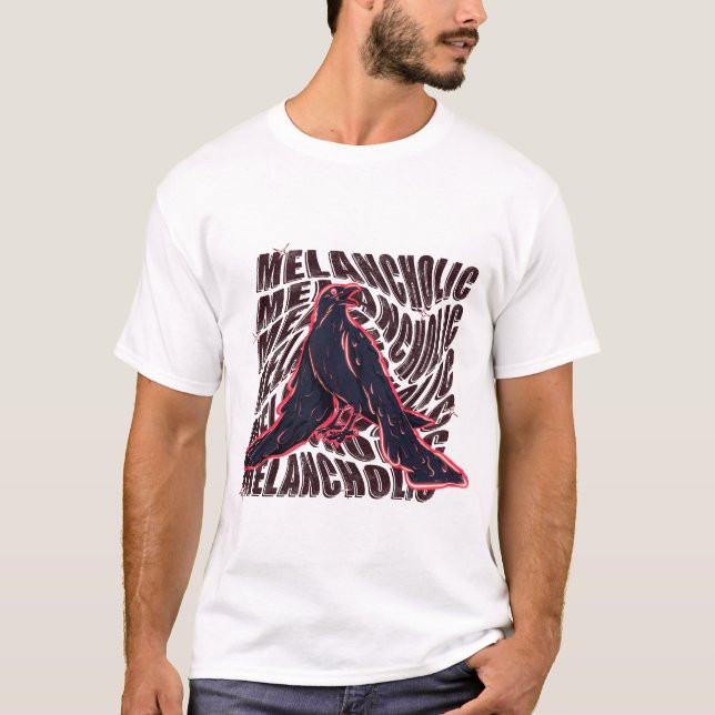 Camiseta Melancholy x Raven (Anverso)