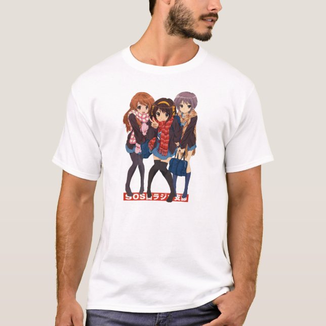 Camiseta Melancolía de Haruhi Suzumiya (Anverso)