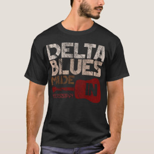 Camiseta Melancolía delta hecha en mississippi angustiada