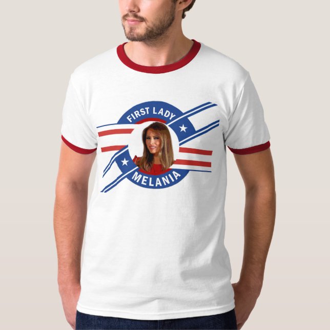 Camiseta Melania para la primera señora (Anverso)