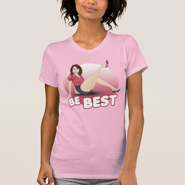 CAMISETA MELANIA: SER MEJOR (Anverso)