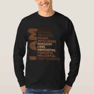 Camiseta Melanin Africa Orgullo Historia BHM