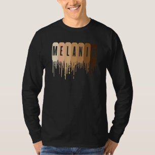 Camiseta Melanin Afro Orgullo Negro Africano