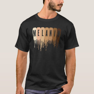 Camiseta Melanin Afro Orgullo Negro Africano