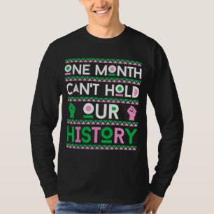Camiseta Melanin afroamericano orgulloso de la historia neg