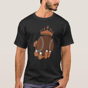Camiseta Melanin Baseball Black History Month Sport African