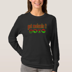 Camiseta Melanin Black History Melanin African Orgullo