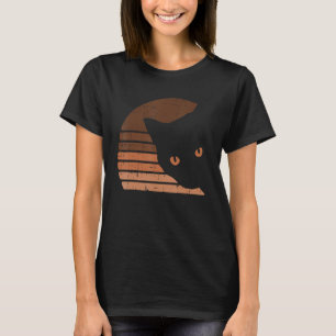 Camiseta Melanin Cat Black History Mono Retro BLM African