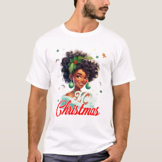 Camiseta Melanin, Chica africana