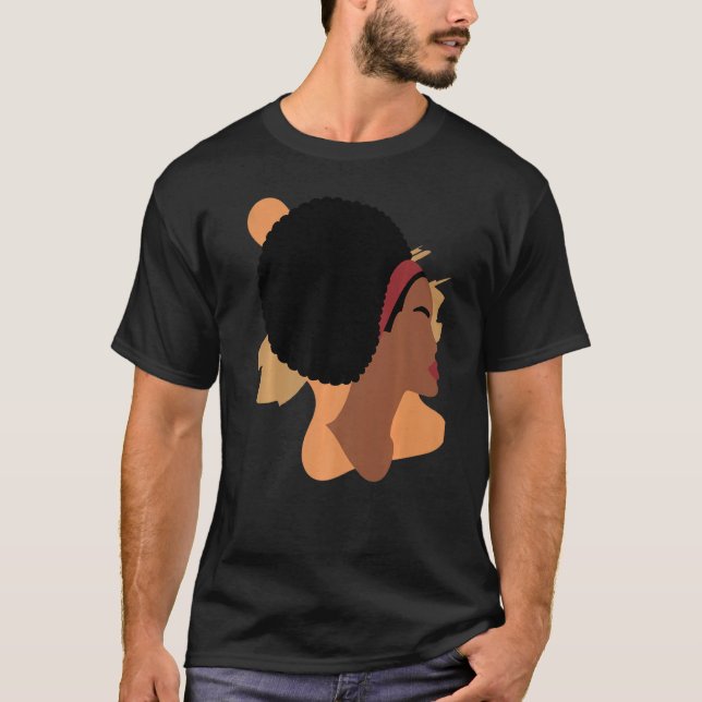 Camiseta Melanin Chica Día Internacional de la Mujer G (Anverso)