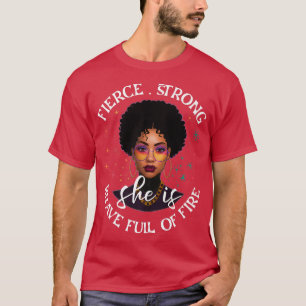 Camiseta Melanin Chica mujer negra Mes de historia negra