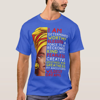 Camiseta Melanin Chica mujer negra Mes de historia negra