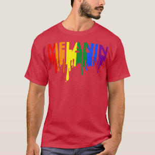 Camiseta Melanin derrite el orgullo gay arcoiris Mes LGBT 