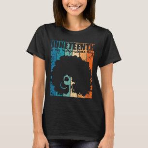 Camiseta Melanin, el Día de la Independencia de las mujeres