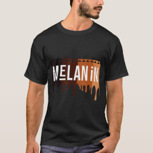 Camiseta Melanin Every Shade Says Love Your Skepin Black Pr