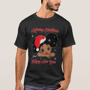 Camiseta Melanin Gir, Navidades de Santa América de África 