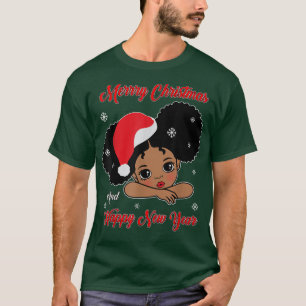Camiseta Melanin Gir, Navidades de Santa América de África 