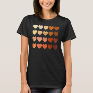 Camiseta Melanin Heart Black History Month Black Pride Wome
