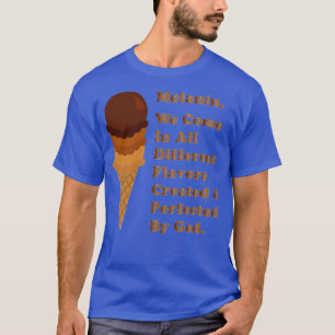 Camiseta Melanin Ice Cream Cone Flavors