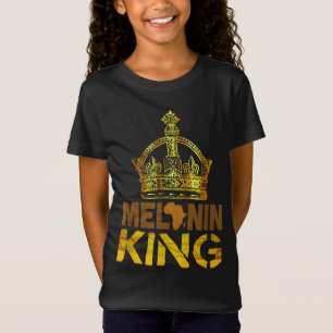 Camiseta Melanin King para hombres Mes de la Historia Negra