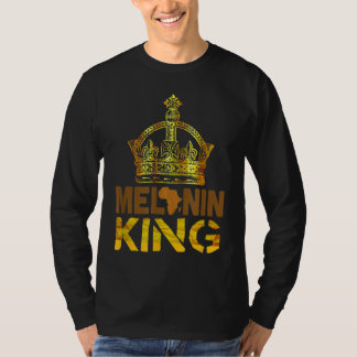 Camiseta Melanin King para hombres Mes de la Historia Negra