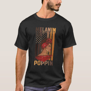 Camiseta Melanin, la historia africana de la reina negra