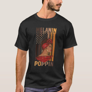Camiseta Melanin, la historia africana de la reina negra