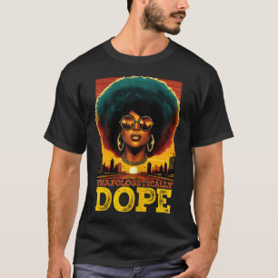 Camiseta Melanin, la juntiva de la droga sin remordimientos