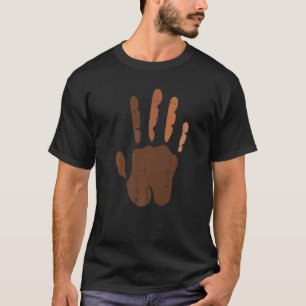 Camiseta Melanin mano Imprimir la historia negra Mes BLM Áf