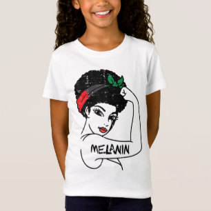 Camiseta Melanin Melanin Mes de la Historia Negra África Am