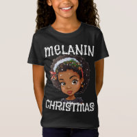 Melanin Navidades aman a Black Chica Magic Sista T