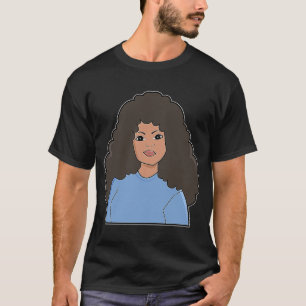 Camiseta Melanin Negro Reina Mujer Empoderamiento Poder Chi