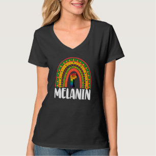 Camiseta Melanin Orgullo: Mujeres arcoiris africanas histor