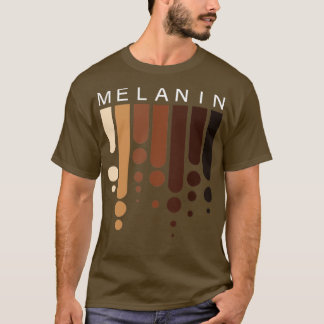Camiseta Melanin Orgullo Negro