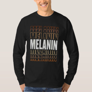 Camiseta Melanin Orgullo Negro Africano