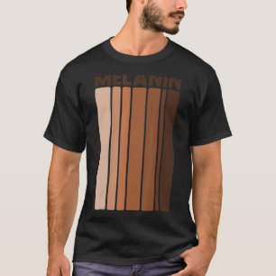 Camiseta Melanin Orgullo Negro Afro Reina Rey Regalos Afric
