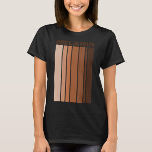 Camiseta Melanin Orgullo Negro Afro Reina Rey Regalos Afric