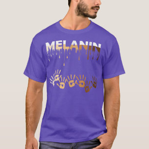 Camiseta Melanin Orgullo Negro, Mes De La Historia Negra Pa